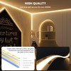 PAUTIX Smart COB LED Strip Light 32.8ft/10m,Warm White 2700K LED