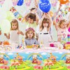 2 Pcs Lollipop Party Tablecloth Candy Land Tablecloths Candyland Themed