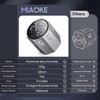 MIAOKE Pomodoro Timer-Aluminum Alloy Frosted Metal LED Large Screen Digital