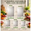 5 Tablas para Picar de Acero Inoxidable 304, Antideslizante Doble,