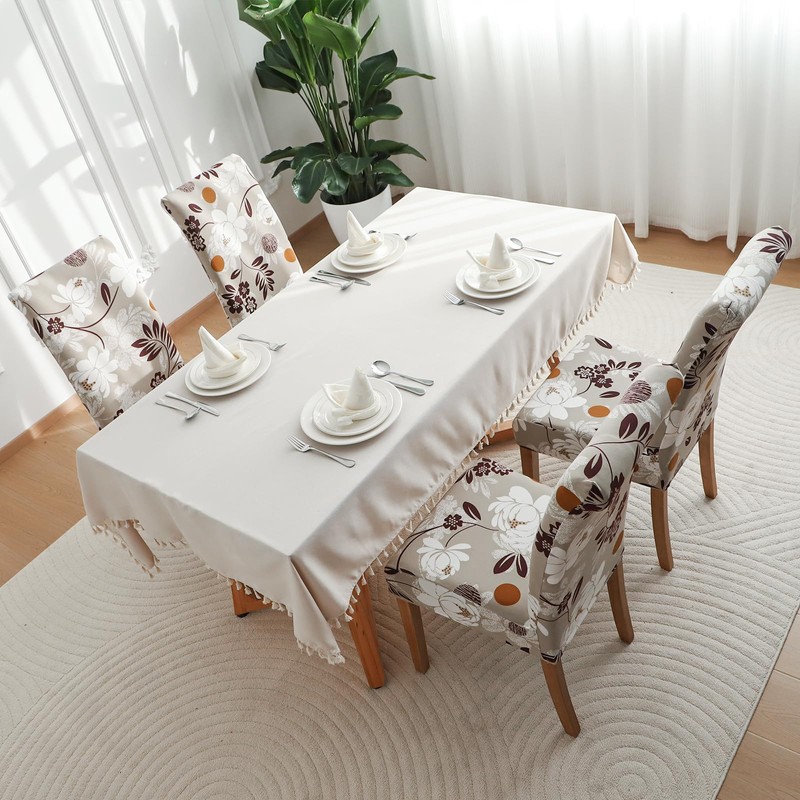 FORCHEER Dining Chair Cover for Dining Room Set 4 Pack