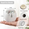 SOITIS Mini Urn for Human Ashes - 2.76 Inches White