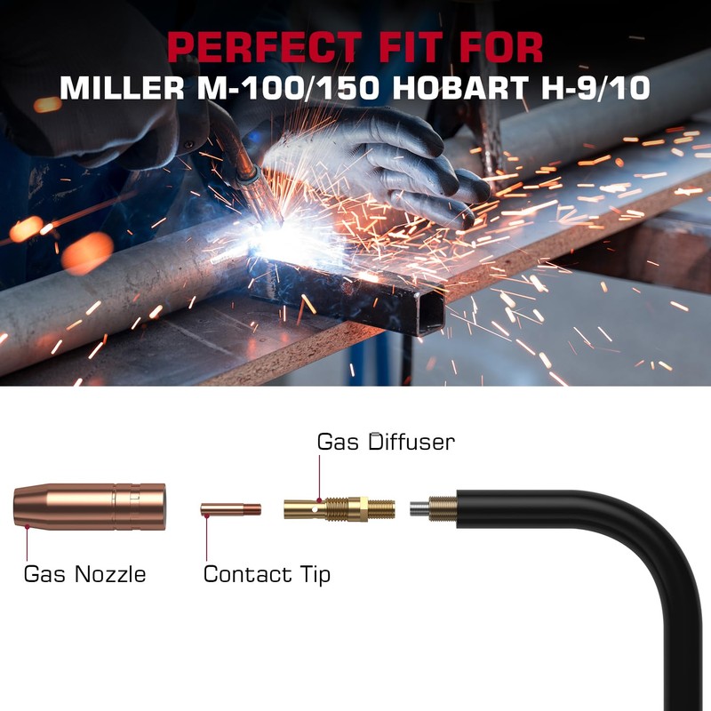 ARCCAPTAIN for Lincoln Magnum 100L Welder Part .035" Contact Tip