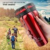500ml Stainless Steel Bottle Vacuum Insulated Straw Cup Mug Sport
