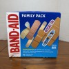 Band Aid 110 FAMILY PACK ADHESIVE BANDAGES ASSORTED SIZES for