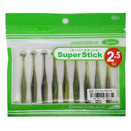 ISSEI Worm Super Stick 2.5" Grippan/Chart #10 Lure