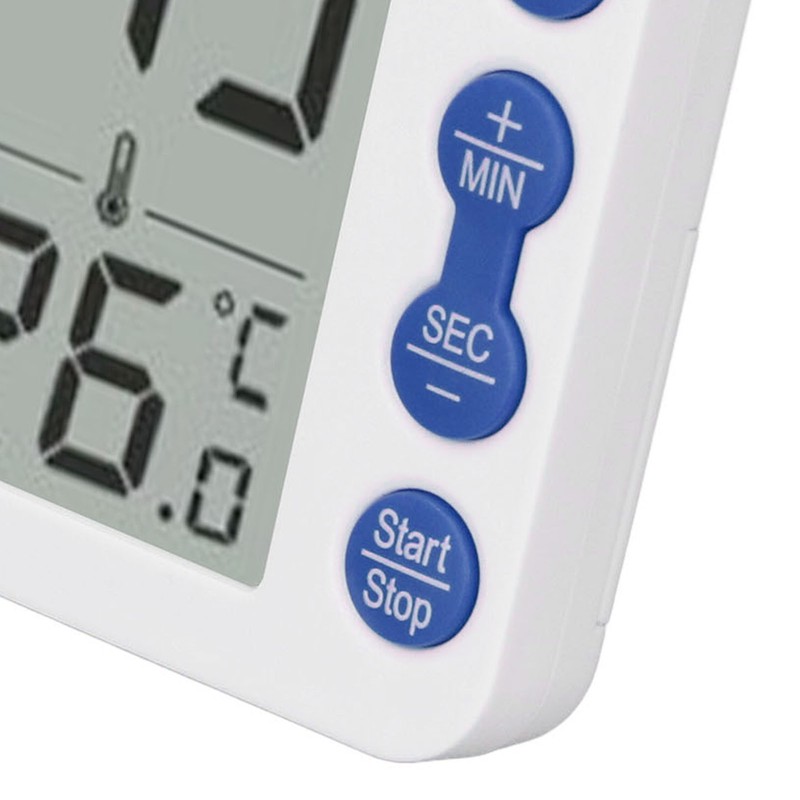 Indoor Digital Temperature Humidity Meter Multifunctional Electronic Thermometer Hygrometer with