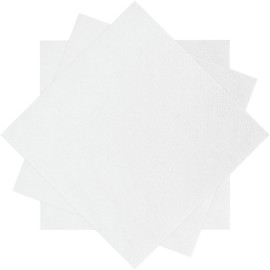 300 Count White Beverage Napkins,2-Ply White Cocktail Napkins,Disposable Party Napkins for Dinner Wedding Birthday Party Graduation