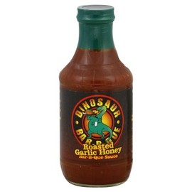 Dinosaur Bar-B-Que Roasted Garlic Honey BBQ Sauce - 19 oz