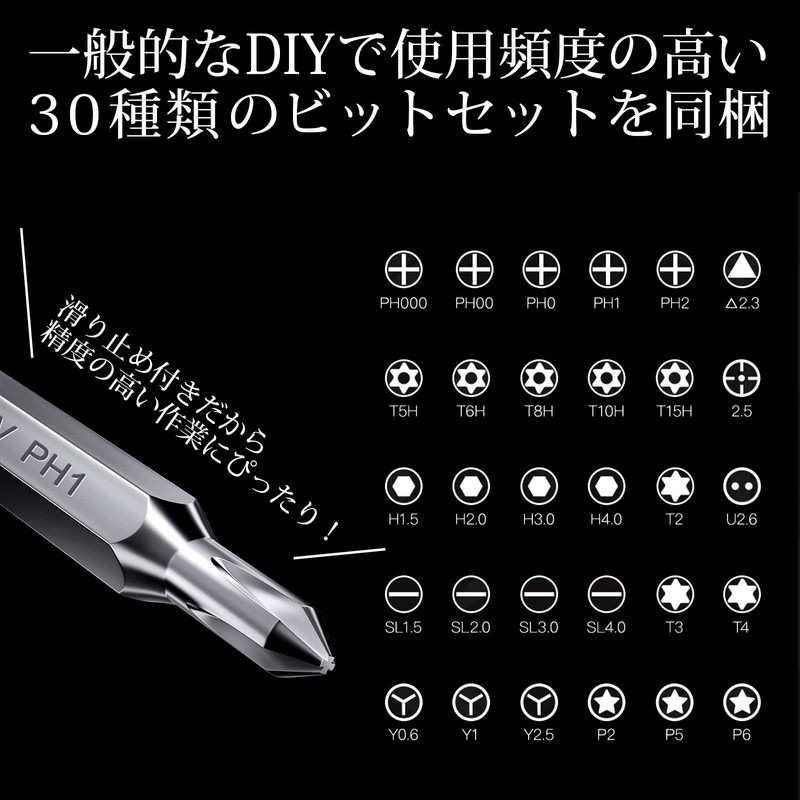 PENDORA Series Bright DIY Precision Screwdriver Set, 30 in 1