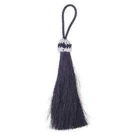 Tough 1 Royal King Single Horsehair Tassel, Black