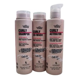 Curly Lendan Shampoo + Acondicionador Co-wash + Activador