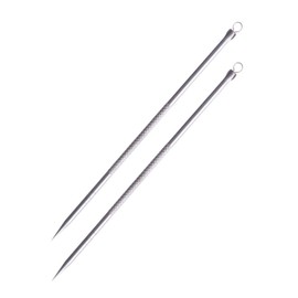 HP HIGH PROFILE Stainless Steel Blackhead Acne Pimple Whitehead Scar Extractor Remover Tool for Men & Women (Pack of 2)