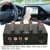 7 Band Equalizer, Volume Adjustable 2 Channels Car Equalizer EQ