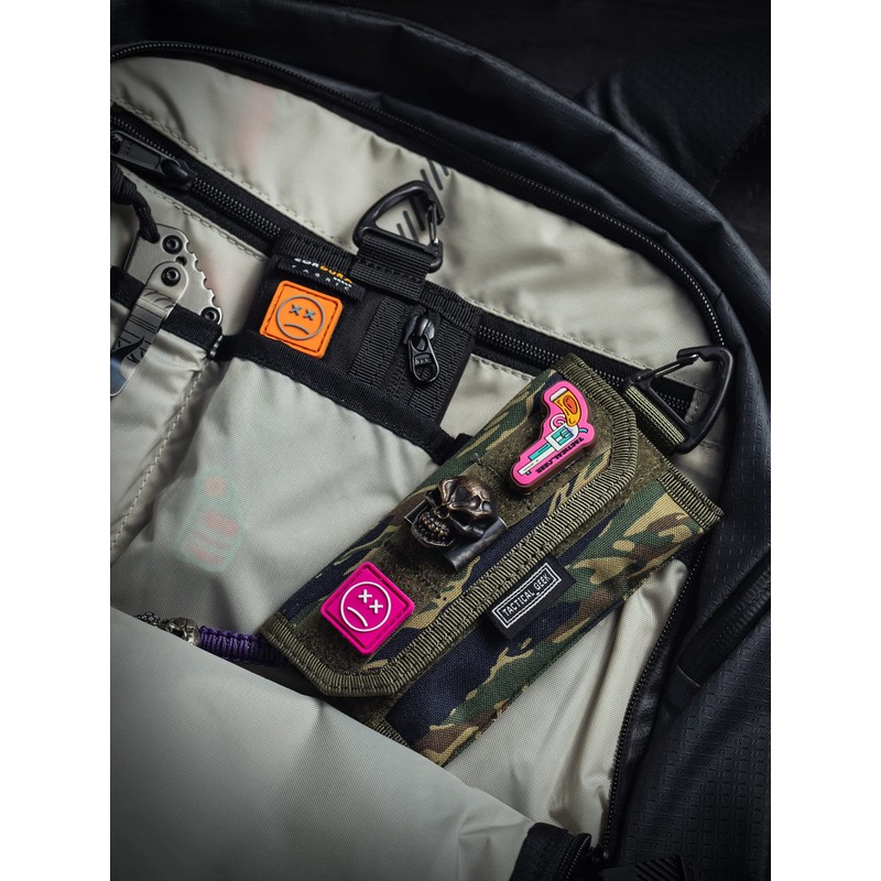 TACTICAL GEEK Storage A2 M EDC Pouch Organizer, Nylon Coin