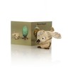 Keren Kopal Beige Bird with Egg Trinket Box Faberge Style