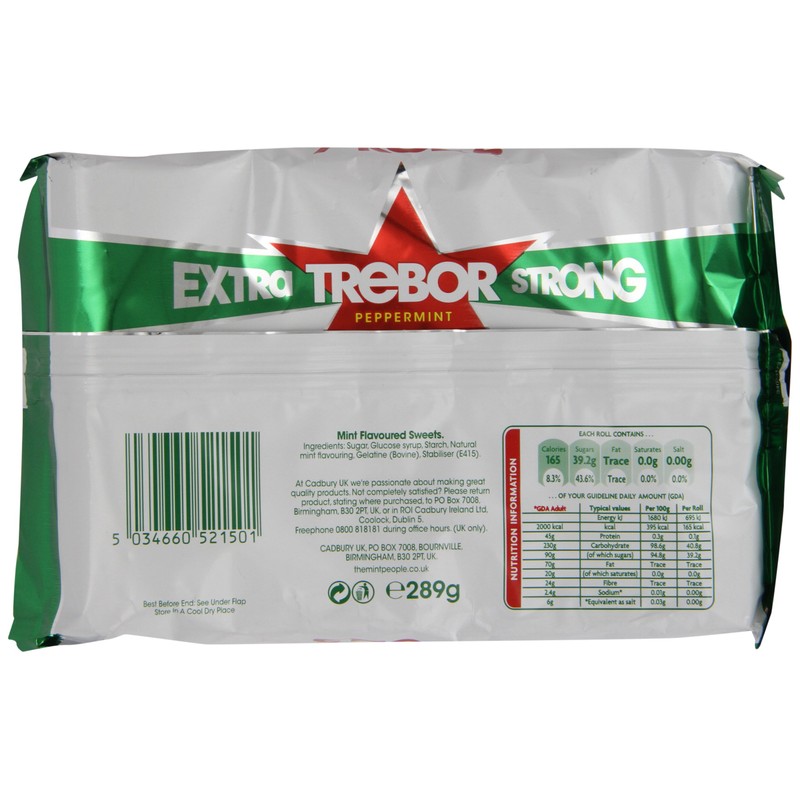 Trebor Extra starke Rollen (7er-Pack)