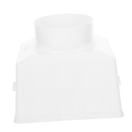 Operitacx Gutter Downspout Diverter Kit Easy Installation Rainwater Collection System Weatherproof Connector for Outdoor Use Leak Resistant Water Pipe Collector Maximized Funnel