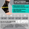 Ankle Brace for Plantar Fasciitis Relief, Copper Ankle Brace for