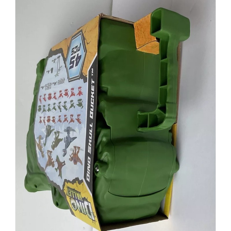 DINO VALLEY SKULL SHAPE BUCKET 45 PCS