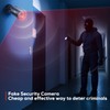 BNT Dummy Fake Security Camera, with One Red LED Light