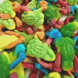 Bayside Candy Gummy Collection - Gummi Collection Gummy Assorted Tropical Frogs - 3LB