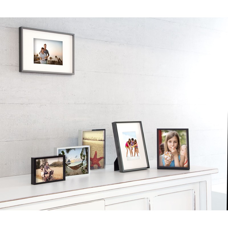 nielsen Alpha Aluminium Picture Frame, 15 x 20 cm, Grey