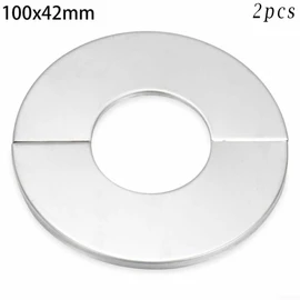 Stainless Steel Water Pipe Wall Covers Bathroom Shower Faucet Decorative Cover