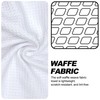 MAGOLFIN Small Magnetic Golf Towel with Clip, Microfiber Waffle Design