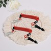 2pcs Trailer Breakaway Cable, 6FT High Rebound Spring Trailer Emergency