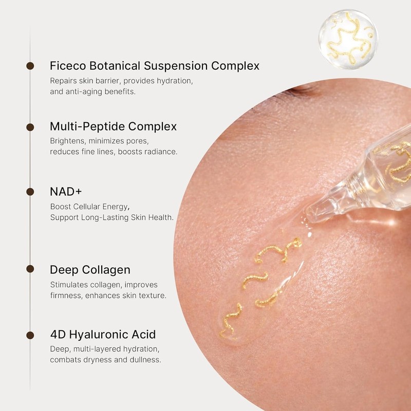 Silk Peptide Lifting Serum Anti-Aging Hydrating Ampoule Multi Complex Collagen