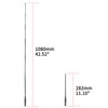 HYSHIKRA Antenna telescopica per radio 27 MHz, connettore SMA-F