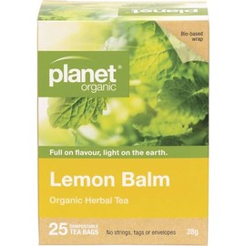 Planet Organic Lemon Balm 25 Tea Bags