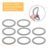 8pcs Blender Gasket for Oster, Rubber Gray O-Ring Blender Gasket