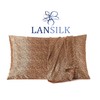 LanSilk Silk Pillowcase Eye Mask: 100% Natural Silk Travel Gift