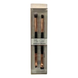 Brochas Para Maquillaje Ojos Difuminar Rose Gold Mix Girl