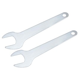 uxcell rotary tool Wrench, 22mm Open Ended Wrench Spanner 2pcs