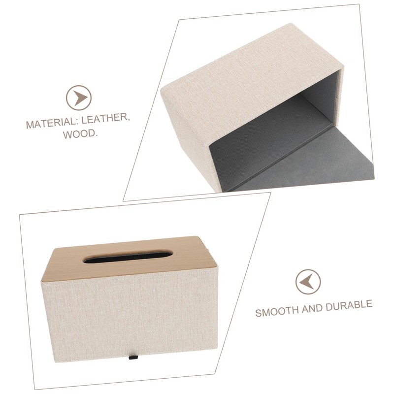 iplusmile Napkin Paper Box Tissue Storage Case Napkin Holder Table
