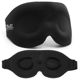 DMI Contoured Cloud Rejuvenation Sleep Mask | Zero Pressure | Game-Changing Comfort | 3D Eye Masks for Sleep | Adjustable Strap, Breathable & Soft, 100% Blackout Technology