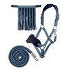 HKM 10734 Halter Set with Fly Fringe Knitted 180 cm