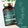 Organic Ashwagandha KSM 66 1200mg | 120 Count | Vegan