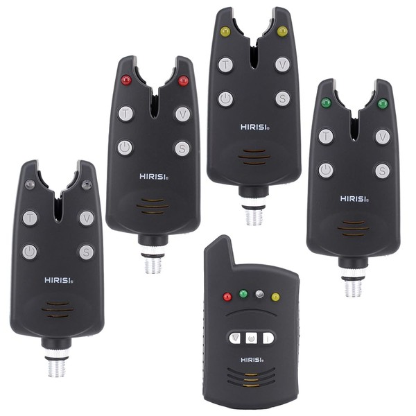 Wireless Bite Alarm for Carp Fishing Set Fishing Accessories B1236-4