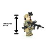 Battle Brick Season 1 Collectible Female Army Combat Soldier |