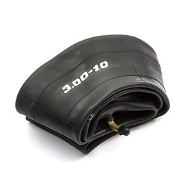 Inner Tube 3.00-10 10 Inch 300-10 Bent Valve Compatible Replacement With Vespa Scooter Tyre Wheel