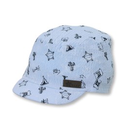 Sterntaler Boys Peaked Cap, blue