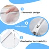 8 Pieces Mesh Laundry Bags with Zip 40x30cm Small Washing