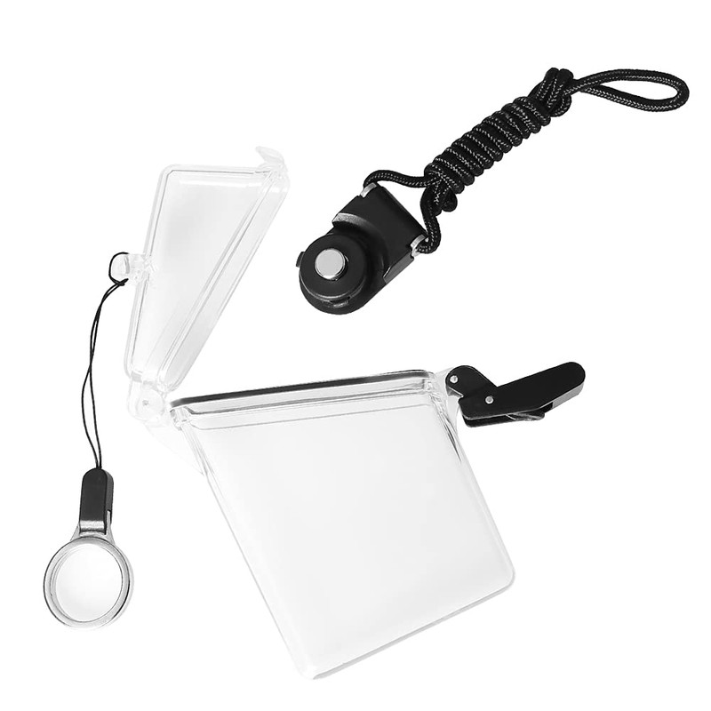 Sport Waterproof ID Card Badge Holder Case with Lanyard Cover