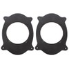 Rear Deck 6.5" 6 1/2" Speaker Adapter Spacer Rings -