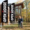 SmoothNovelty Open House Flag 15 ft with Flag Pole Ground