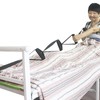 TINAYAUE Bed Rising Aid with Handles, Nylon Bed Rail, Auxiliary
